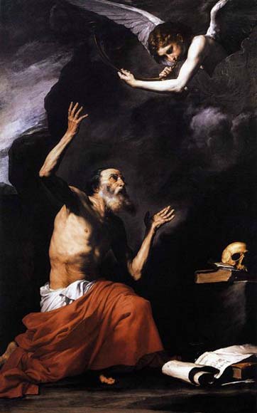 Jose de Ribera St Jerome and the Angel